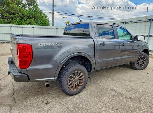 1FTER4EH1LLA12341 2020 FORD RANGER Gray Задня права чверть
