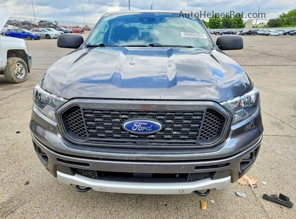 1FTER4EH1LLA12341 2020 FORD RANGER Gray Вид спереду