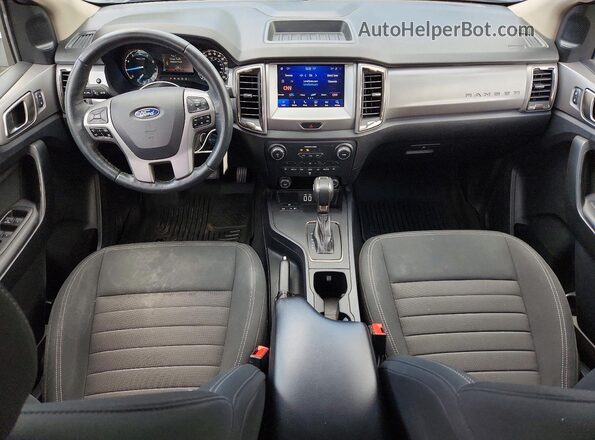 1FTER4EH1LLA12341 2020 FORD RANGER Gray Вид панелі приладів