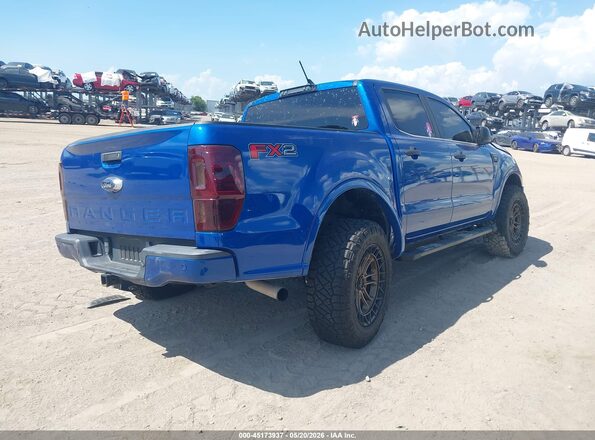 1FTER4EH1LLA81983 2020 FORD RANGER Blue Задня права чверть