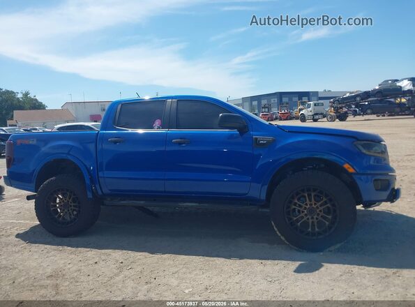 1FTER4EH1LLA81983 2020 FORD RANGER Blue Вид задньої частини салону
