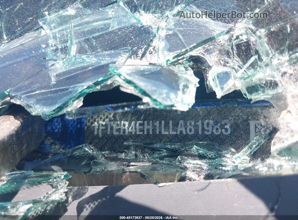1FTER4EH1LLA81983 2020 FORD RANGER Blue Вид підкапотного простору