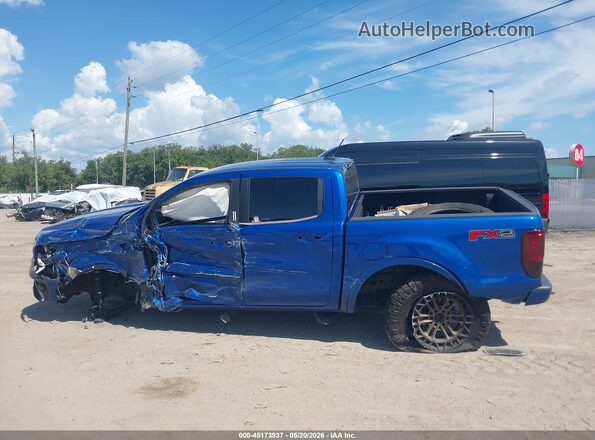 1FTER4EH1LLA81983 2020 FORD RANGER Blue Панорамний вид салону 360°