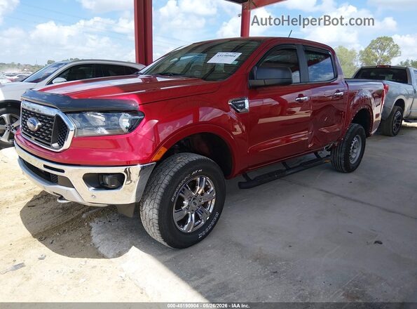 1FTER4EH2MLE07050 2021 FORD RANGER Red 