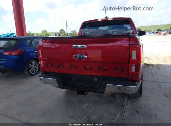 1FTER4EH2MLE07050 2021 FORD RANGER Red 