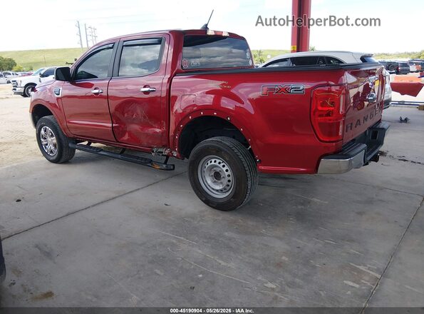 1FTER4EH2MLE07050 2021 FORD RANGER Red 