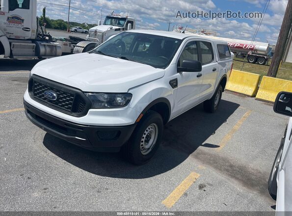 1FTER4EH3NLD08478 2022 FORD RANGER White Przód lewy