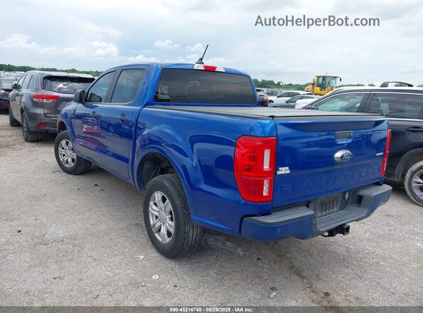 1FTER4EH6KLB14801 2019 FORD RANGER Синий Задняя левая четверть