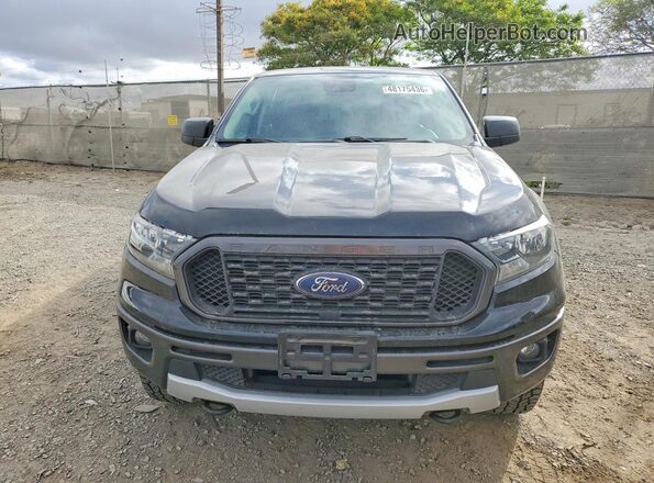 1FTER4EH6LLA80246 2020 FORD RANGER Black Front view