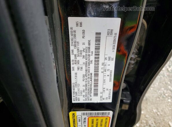 1FTER4EH6LLA80246 2020 FORD RANGER Black Engine compartment view