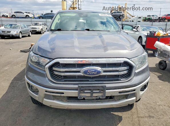 1FTER4EH6MLD43885 2021 FORD RANGER Gray Вид спереду