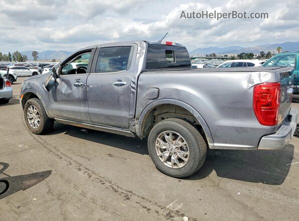 1FTER4EH6MLD43885 2021 FORD RANGER Gray Задня ліва чверть