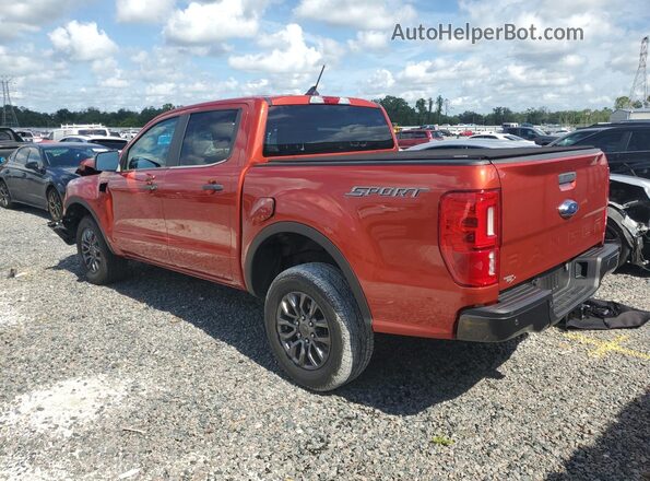 1FTER4EH8NLD02210 2022 FORD RANGER Orange Задня ліва чверть