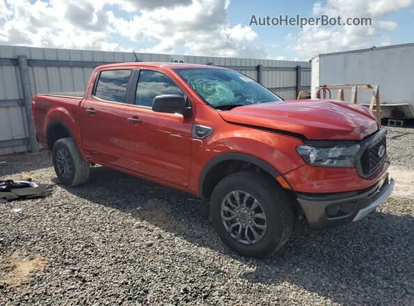1FTER4EH8NLD02210 2022 FORD RANGER Orange Передня права чверть