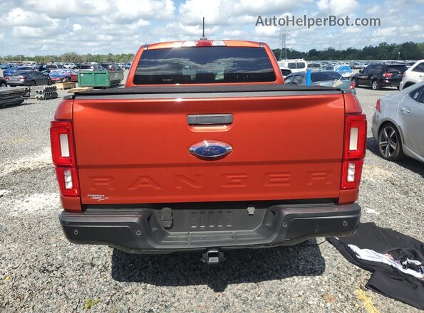 1FTER4EH8NLD02210 2022 FORD RANGER Orange Вид ззаду