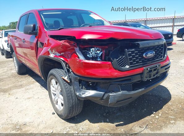 1FTER4EHXMLD92264 2021 FORD RANG Red Вид спереду