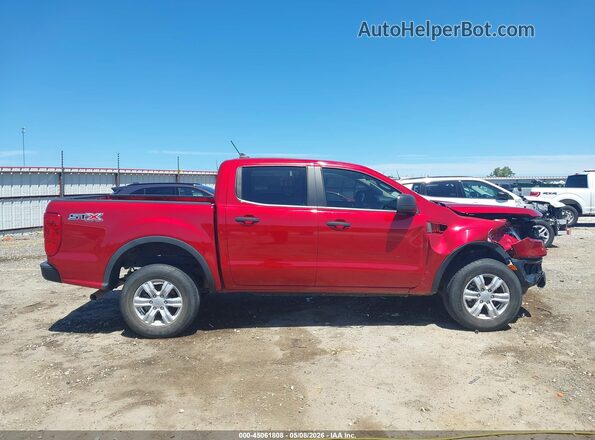 1FTER4EHXMLD92264 2021 FORD RANG Red Вид задньої частини салону