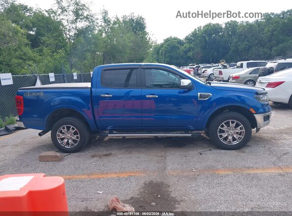 1FTER4FH0KLA37969 2019 FORD RANGER Blue უკანა სალონის ხედი