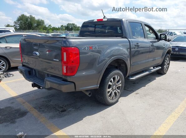 1FTER4FH0KLB14923 2019 FORD RANGER Gray Trasero derecho