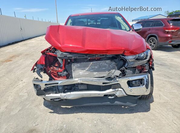 1FTER4FH0LLA54112 2020 FORD RANGER Red Widok z przodu
