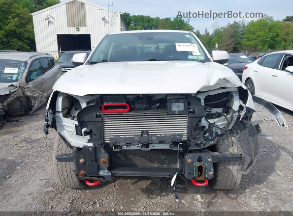 1FTER4FH0LLA72755 2020 FORD RANGER White Вид щитка приладів