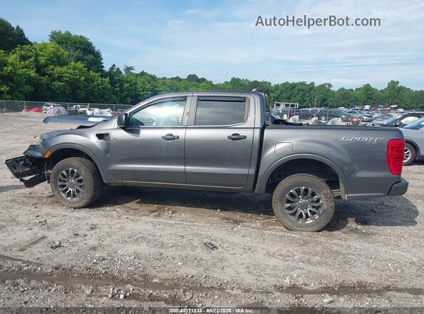 1FTER4FH1LLA69766 2020 FORD RANGER Gray Սալոնի 360 աստիճան տեսք