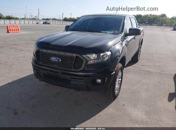 1FTER4FH1MLD61791 2021 FORD RANGER Black წინა მარცხენა ხედი სამი მეოთხედიდან