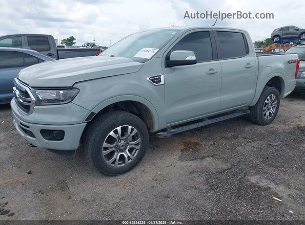 1FTER4FH1MLD89333 2021 FORD RANGER Green Front left