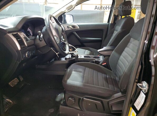 1FTER4FH1NLD04086 2022 FORD RANG Black Widok wnętrza z przodu