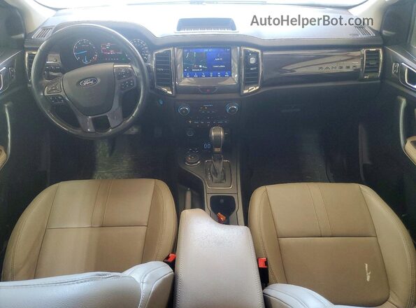 1FTER4FH1PLE11755 2023 FORD RANGER White Вид панелі приладів