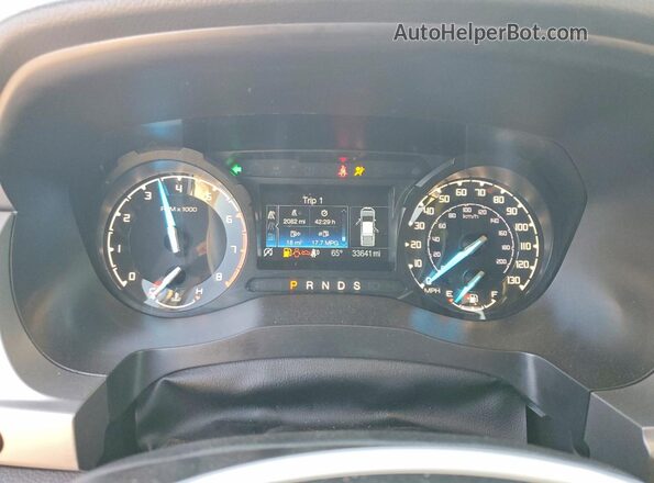 1FTER4FH2MLD06086 2021 FORD RANGER White Vista del cuadro de instrumentos