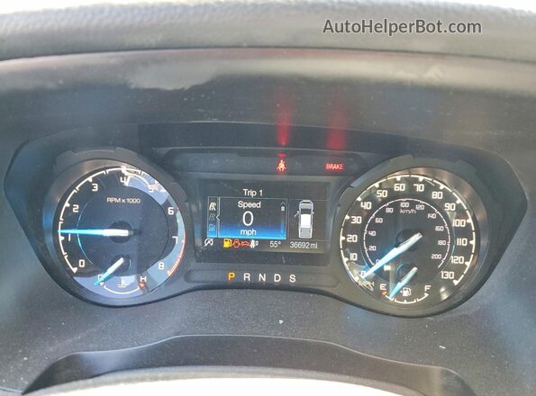1FTER4FH2MLD29612 2021 FORD RANGER Black Vista del cuadro de instrumentos