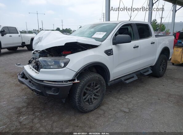 1FTER4FH2MLD55546 2021 FORD RANGER White Vista tres cuartos delantera izquierda