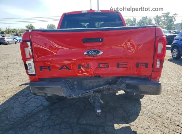 1FTER4FH2MLD56048 2021 FORD RANGER Red Հետևի տեսք