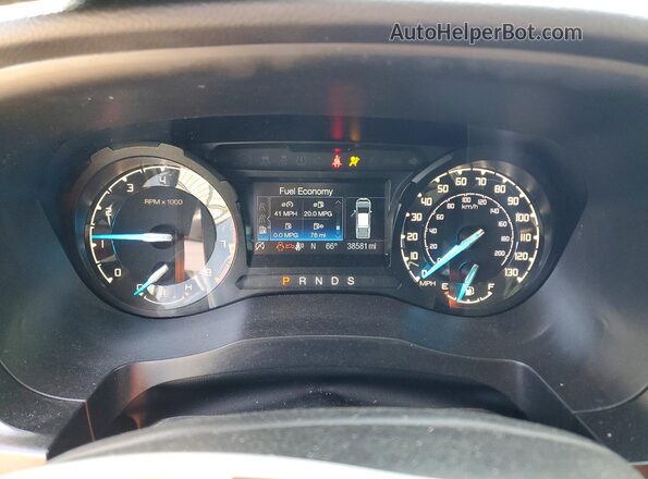 1FTER4FH2PLE08492 2023 FORD RANGER Gray ხელსაწყოთა პანელის ხედი