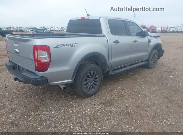 1FTER4FH3MLD50470 2021 FORD RANGER Gray Trasero derecho