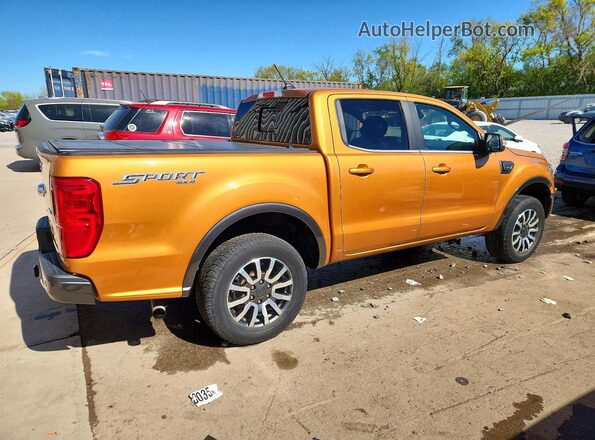 1FTER4FH4LLA35711 2020 FORD RANGER Orange Trasero derecho