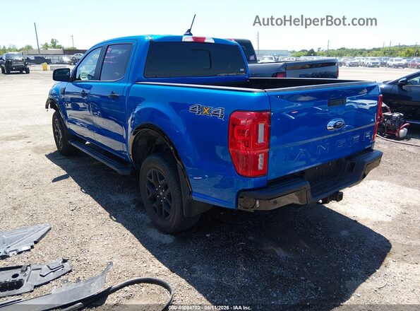 1FTER4FH4NLD52052 2022 FORD RANG Blue უკანა მარცხენა