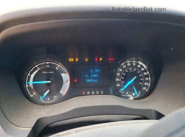 1FTER4FH5LLA45101 2020 FORD RANGER Silver Սարքավորումների վահանակի տեսք