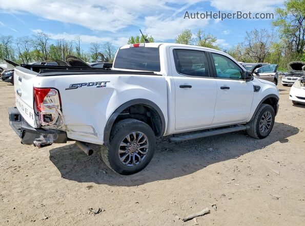 1FTER4FH5MLD00332 2021 FORD RANGER White უკანა მარჯვენა
