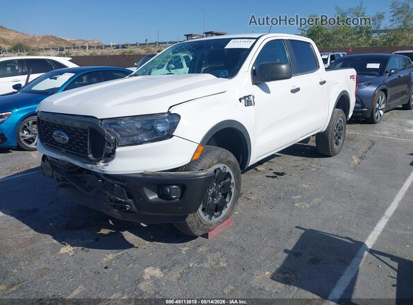 1FTER4FH5MLD03683 2021 FORD RANGER White Передня ліва чверть