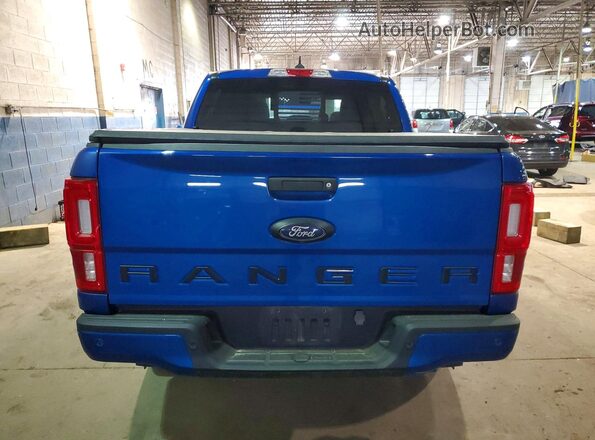 1FTER4FH6LLA86465 2020 FORD RANGER Blue Вид ззаду