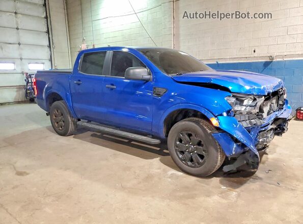 1FTER4FH6LLA86465 2020 FORD RANGER Blue Передня права чверть