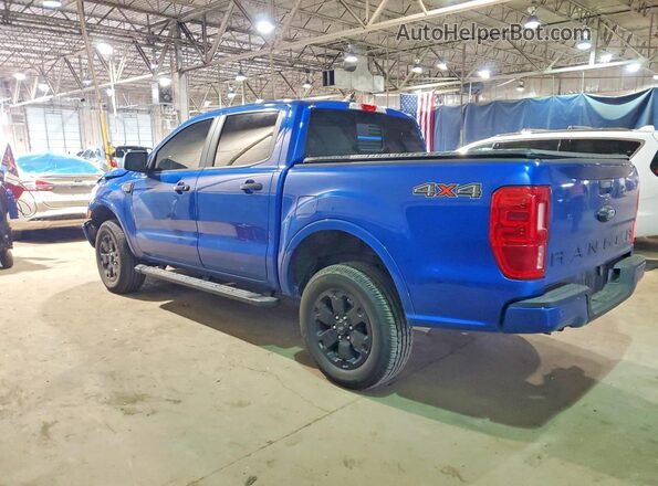 1FTER4FH6LLA86465 2020 FORD RANGER Blue Задня ліва чверть