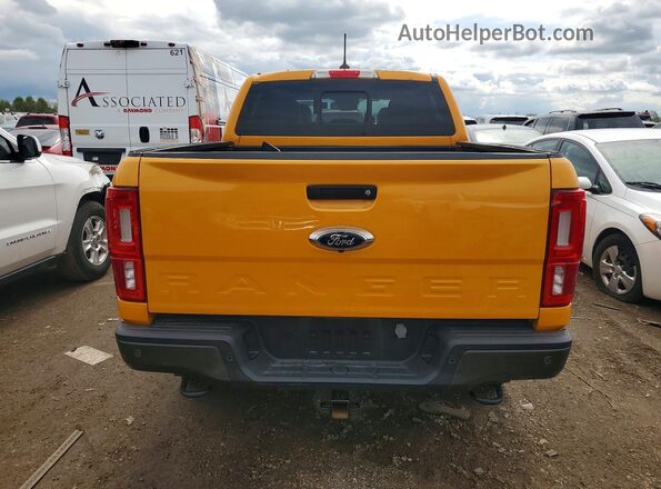 1FTER4FH6MLD66193 2021 FORD RANGER Orange Հետևի տեսք