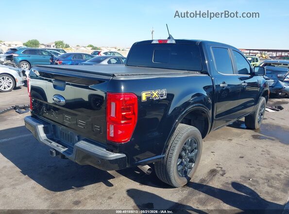 1FTER4FH6NLD00504 2022 FORD RANGER Black Tył prawy