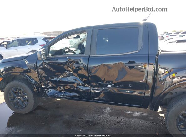 1FTER4FH6NLD00504 2022 FORD RANGER Black Widok wnętrza 360 stopni
