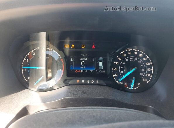1FTER4FH6PLE28194 2023 FORD RANGER Gray ხელსაწყოთა პანელის ხედი