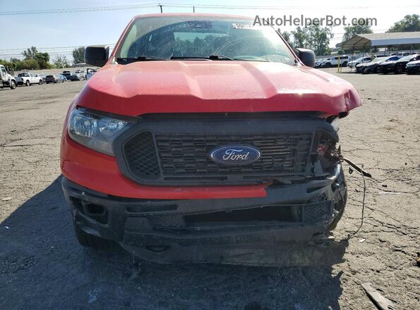 1FTER4FH7MLD46325 2021 FORD RANGER Red Вид спереду