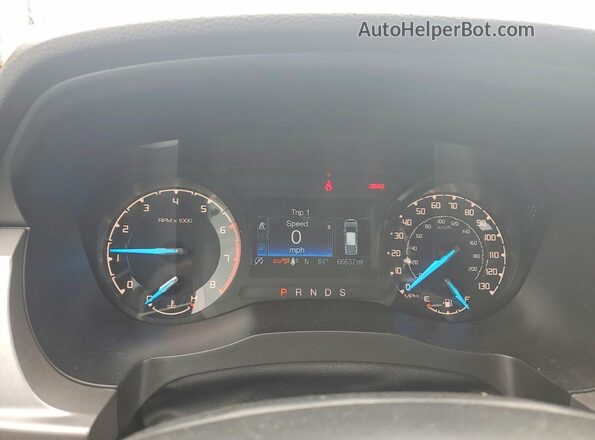 1FTER4FH7MLD49452 2021 FORD RANGER Белый Вид щитка приборов